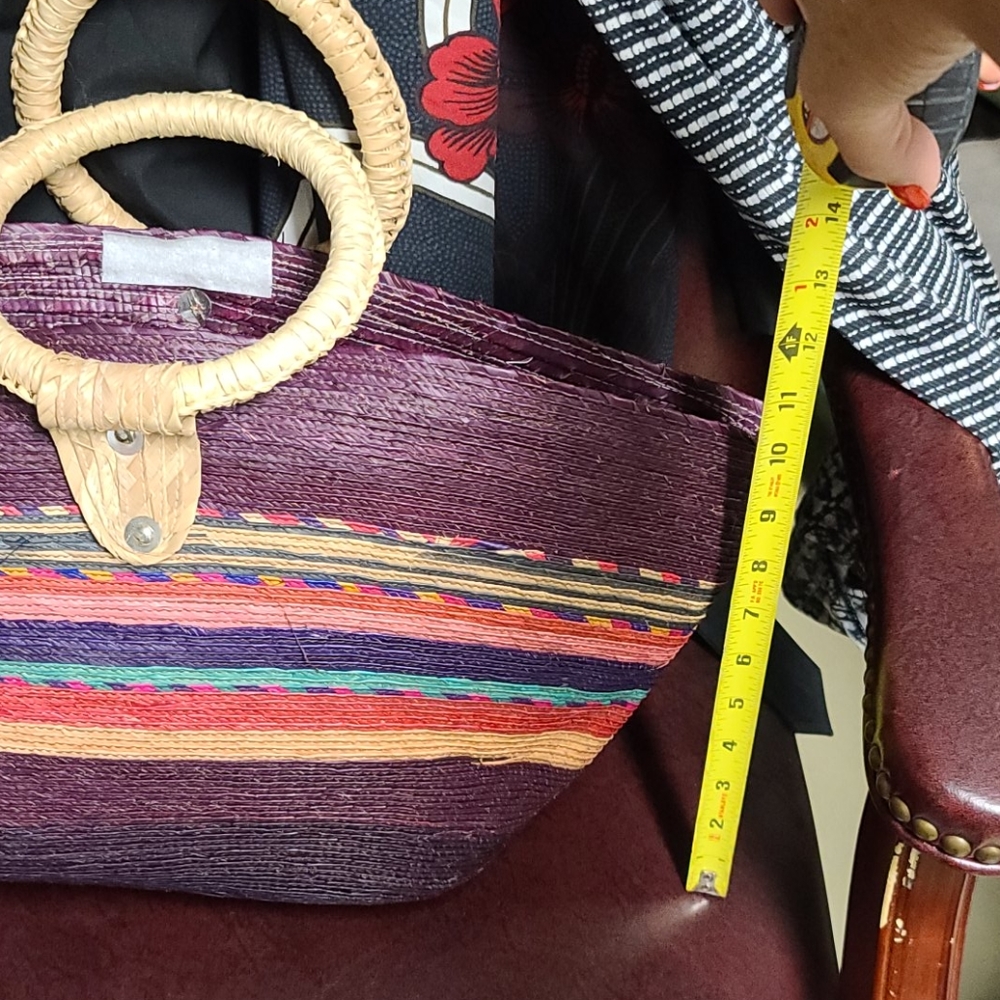 Straw Tote - Picture 3 of 4